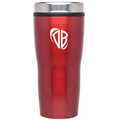 16 Oz. Red Stealth Stainless Steel Tumbler